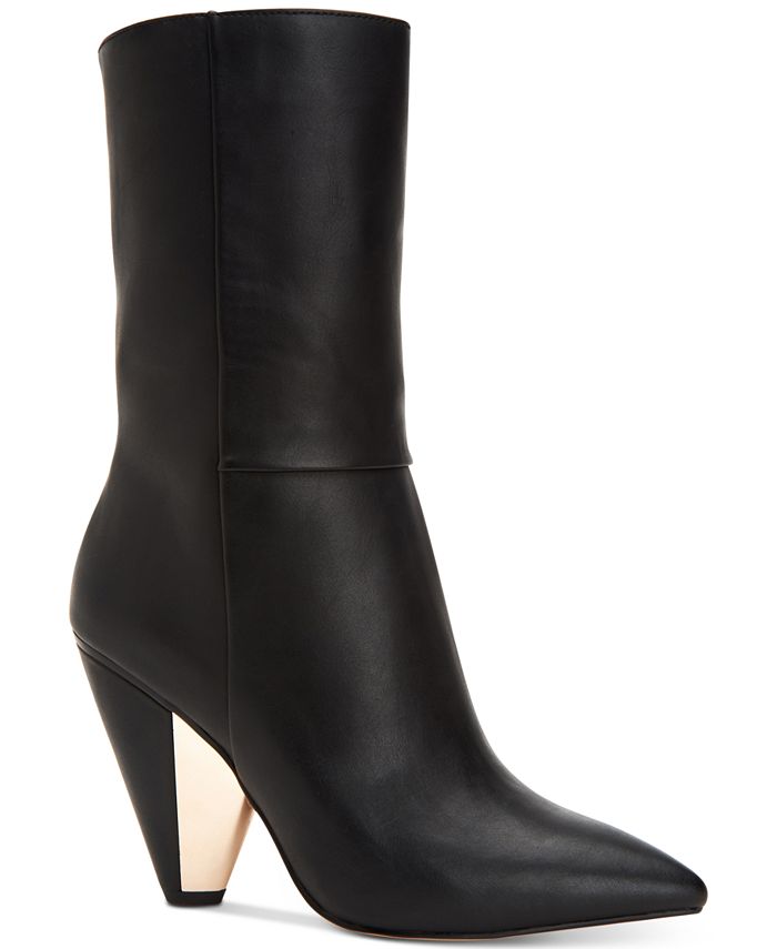 Cone heel bootie store