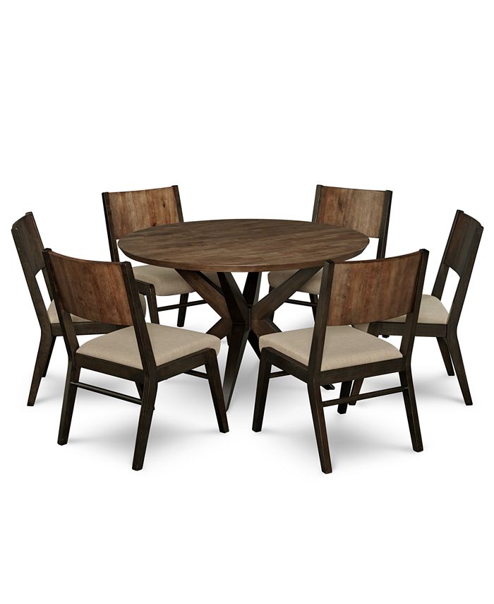 Furniture Ashton Round Pedestal Dining, Macy S Dining Room Sets Round Table
