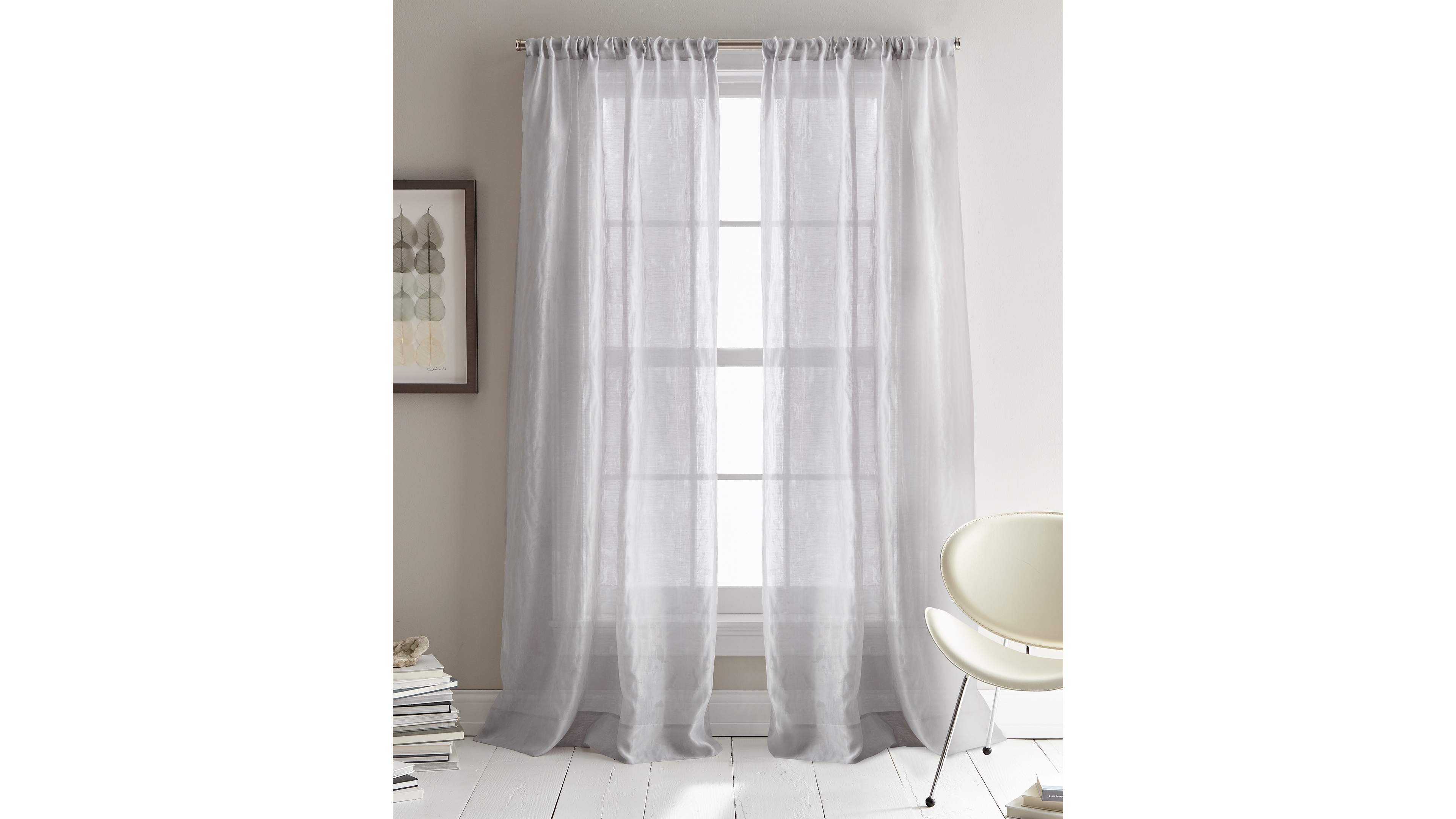 Dkny City Sky 50" x 108" Pole Top Pair of Window Panels