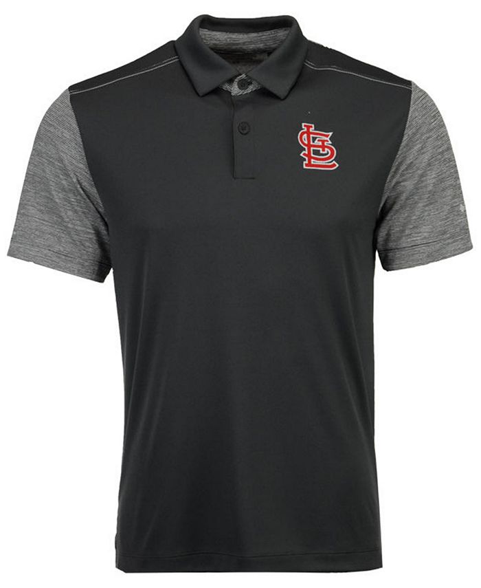 St. Louis Cardinals Columbia Omni-Wick Polo - Gray