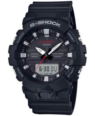 G-Shock - Men's Analog-Digital Black Resin Strap Watch 49mm