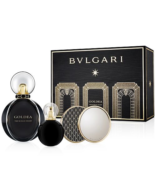 Bvlgari 3 Pc Goldea The Roman Night Gift Set Created For Macy S Reviews All Perfume Beauty Macy S