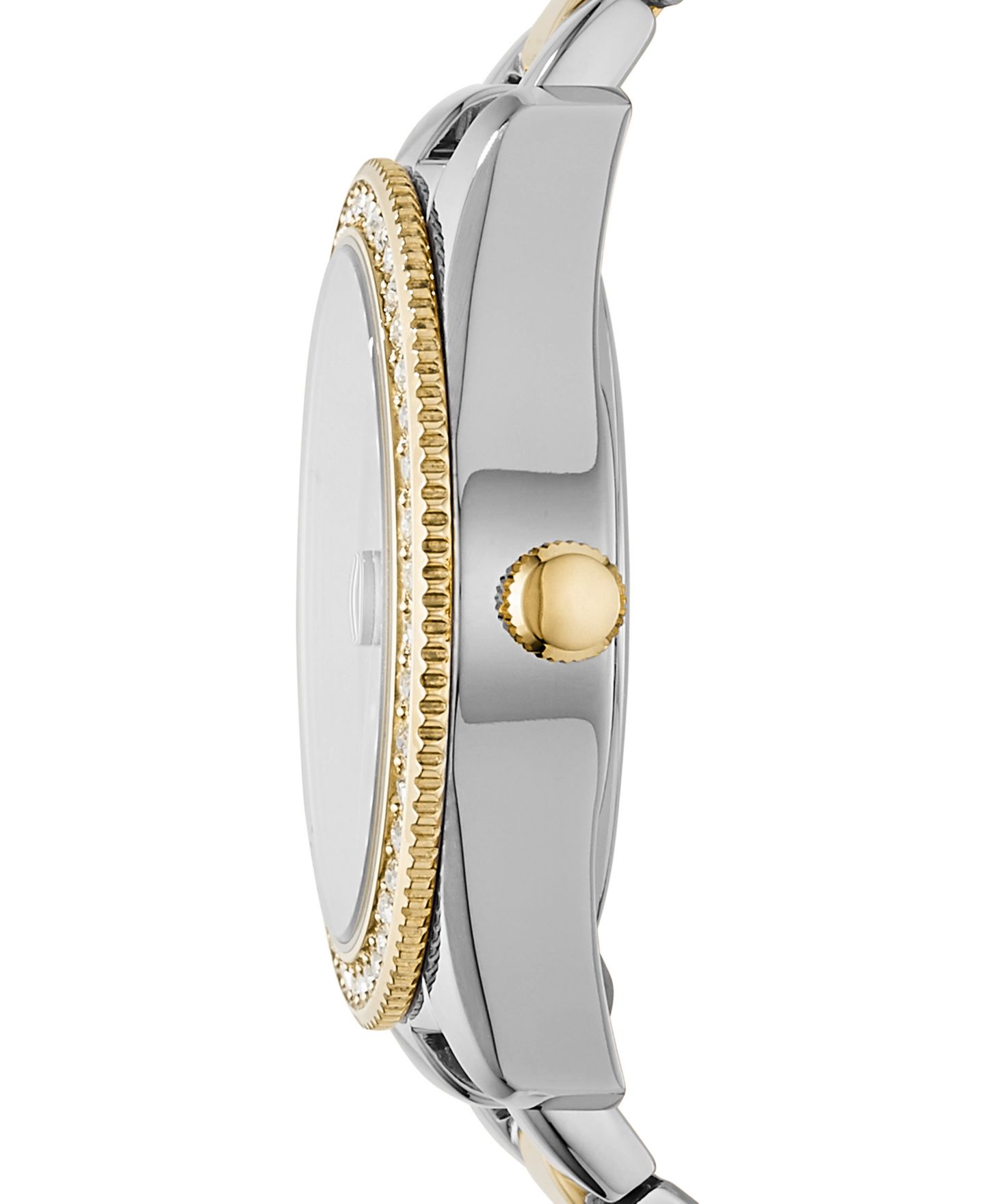 Женские часы Fossil Scarlette Two-Tone Stainless Steel Bracelet Watch 32mm — фото 2