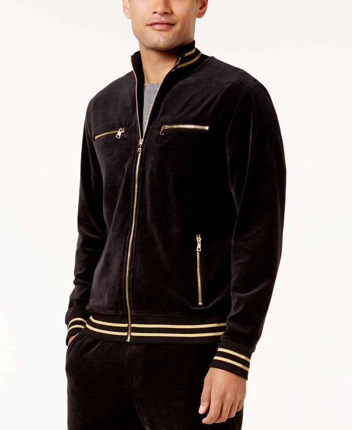 INC International Concepts I.N.C. Men's Knit Track Jacket, Created for