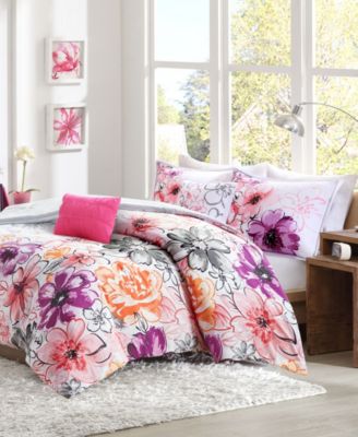 Olivia Reversible 5-Pc. Comforter Set, Full/Queen