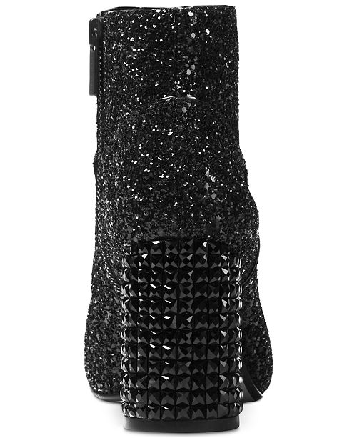 Michael Kors Arabella Glitter Ankle Booties & Reviews Boots Shoes Macy's