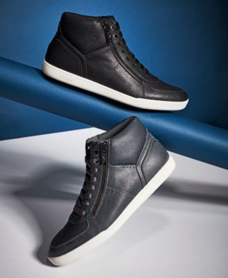 guess men's high top sneakers