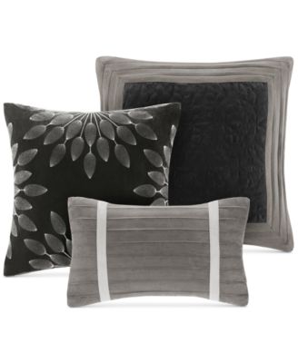 Palmer Faux-Suede7-Pc. Comforter Set, Queen