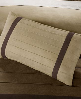 Palmer Faux-Suede 7-Pc. Comforter Sets