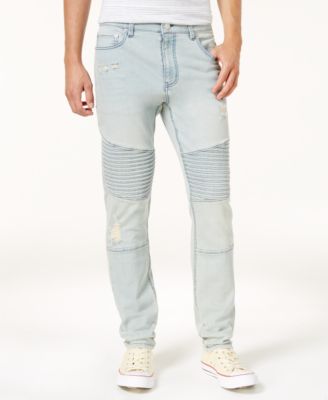 Jaywalker - Men's Ripped Moto Jeans