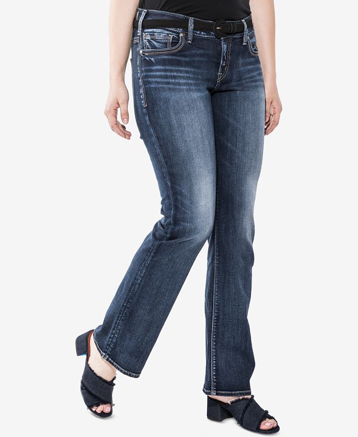 Silver Jeans Co. Plus Size Suki Stretch Bootcut Jeans - Macy's