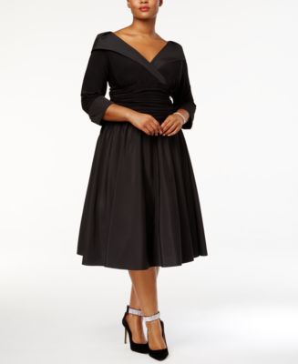 Jessica howard portrait shop collar party dress