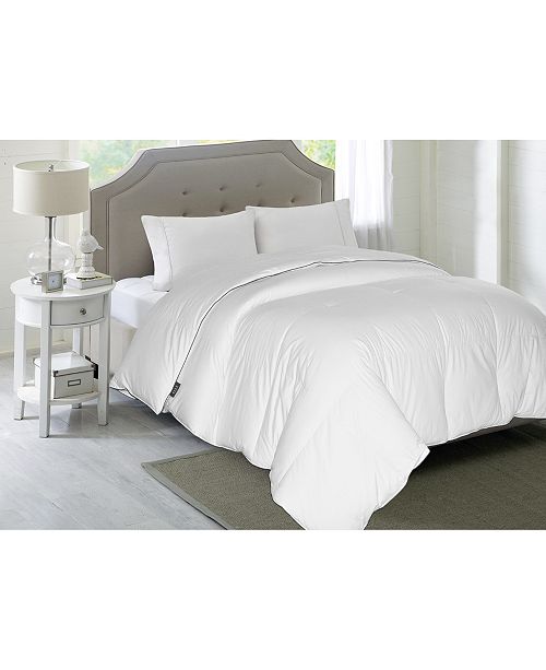 Elle Decor 1200 Thread Count Cotton Queen White Down Comforter