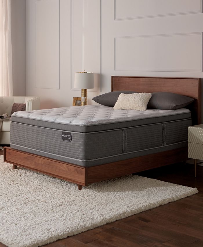 Serta CLOSEOUT! Masterpiece William 17" Luxury Firm Euro Pillow Top