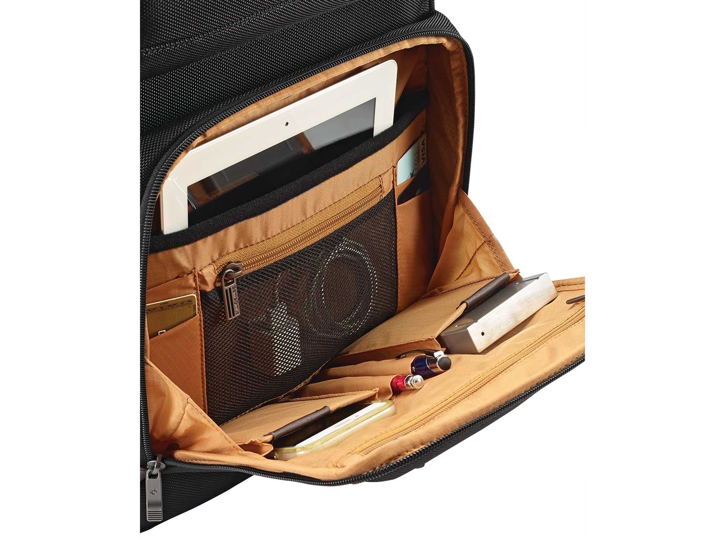 Рюкзак Samsonite Kombi 17.5", цвет: Чёрный / Коричневый — фото 5