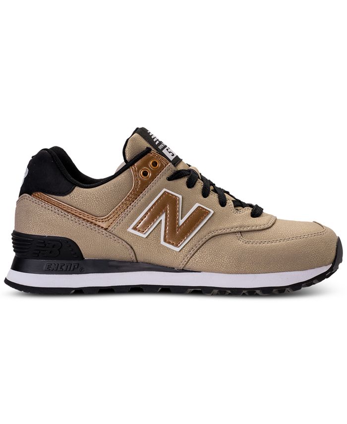 New Balance Women's 574 Seasonal Shimmer Casual Sneakers from Finish ...
