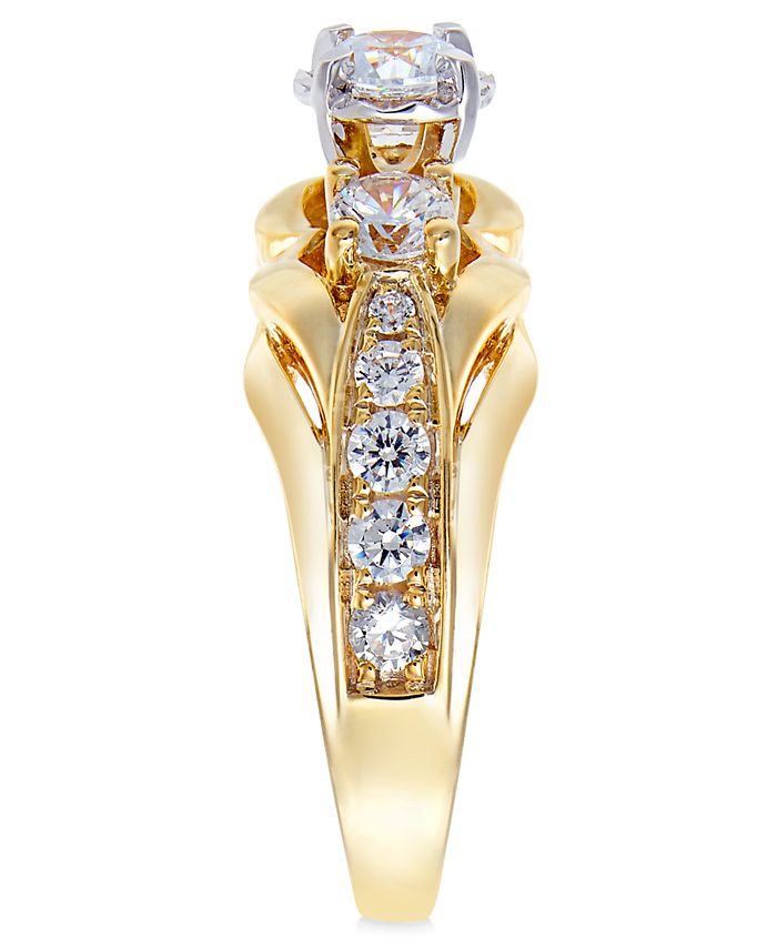 Macy's Diamond Engagement Ring (1 ct. t.w.) in 14k Gold Macy's
