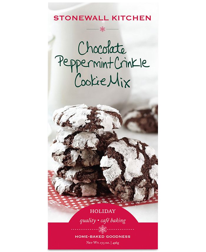 Stonewall Kitchen Chocolate Peppermint Crinkle Cookie Baking Mix Macy's