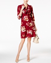 Burgundy Dress: Shop Burgundy Dress - Macy's