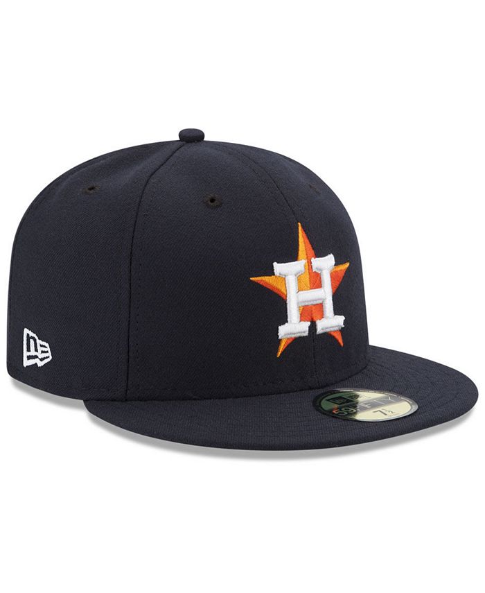 New Era Houston Astros Authentic Collection 9-11 Patch 59FIFTY Fitted ...