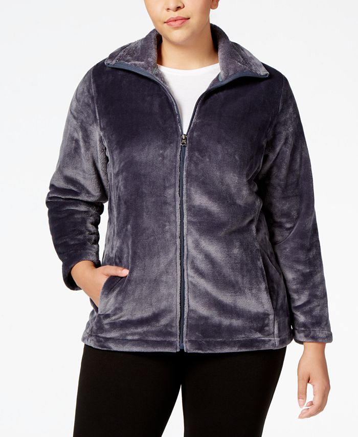 Ideology Plus Size Lux Jacket, Created for Macy's - Macy's