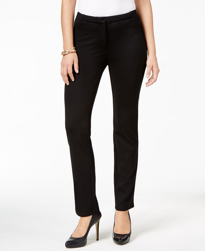 JM Collection Petite StraightLeg Pants, Created for Macy's Macy's