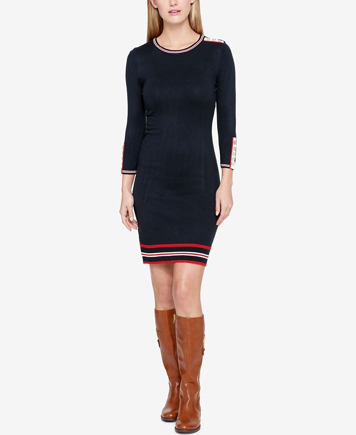 Macy's tommy shop hilfiger sweater dress