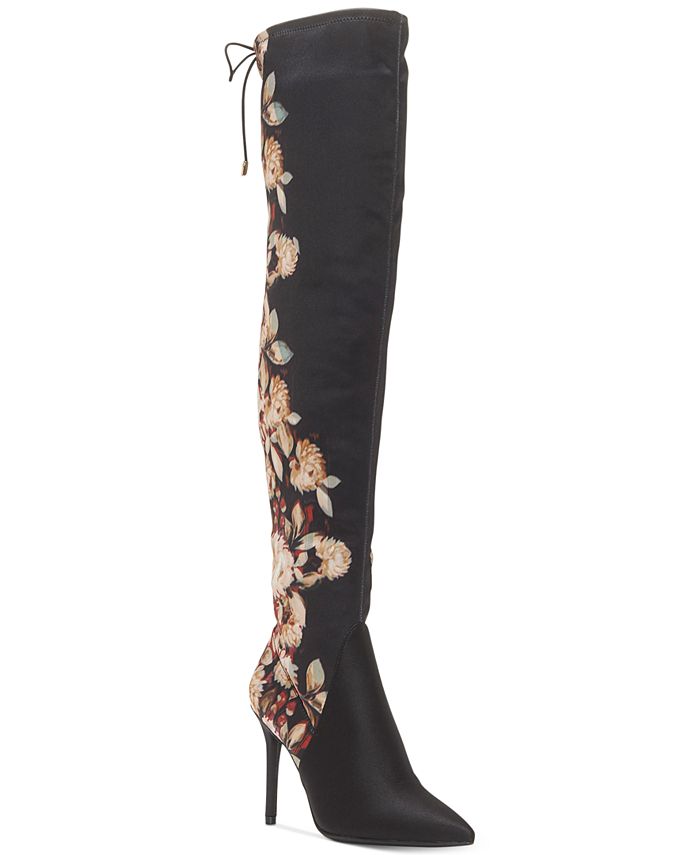 Jessica Simpson Lessy Over-The-Knee Dress Boots - Macy's