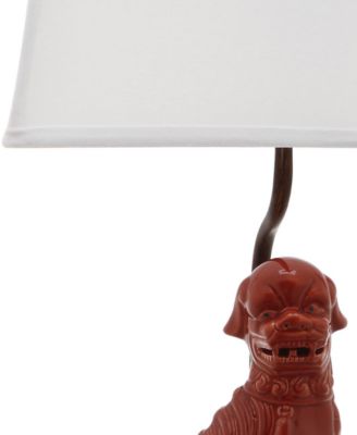 Foo Dog Set of 2 Table Lamps