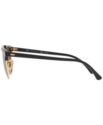 Ray-Ban Clubmaster Double Bridge Womens Sunglasses Ray-Ban RayBan Double Bridge RB 3647N 9070/51 Sunglasses NEW  main image 2