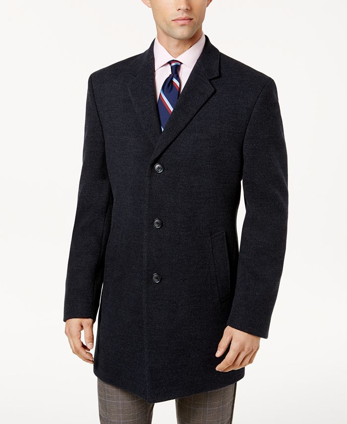 Tommy Hilfiger Men's Modern-Fit Beckham Overcoat - Macy's