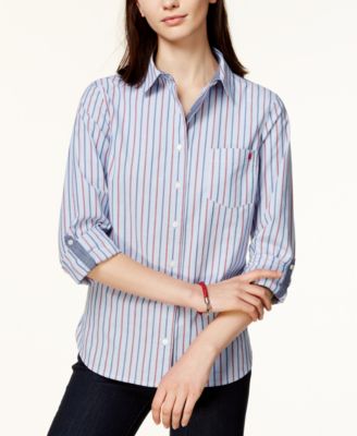 Tommy Hilfiger - Striped Utility Shirt