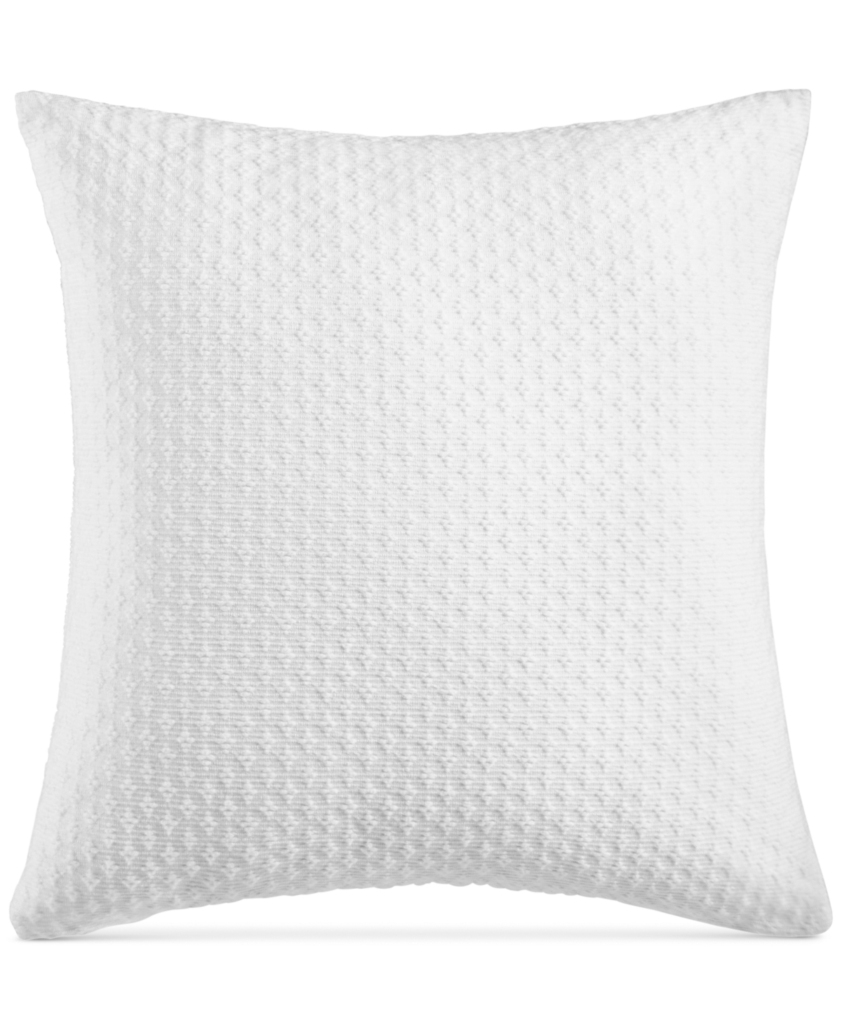 Charter Club Damask Designs Woven Tile Decorative Pillow, 18" X 18",, Created For Macy's In Diamond Dot