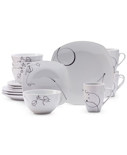 Tabletops Unlimited 16Pc. Pescara Dinnerware Set & Reviews