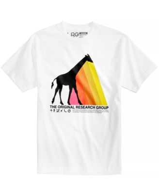 LRG - Men's Giraffe Prism Logo-Print T-Shirt