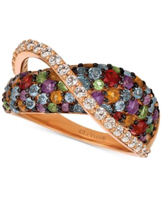 Le Vian - Multi-Gemstone Ring (2-1/3 ct. t.w.) in 14k Rose Gold