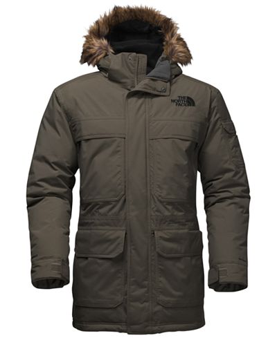 north face mens coat with fur hood