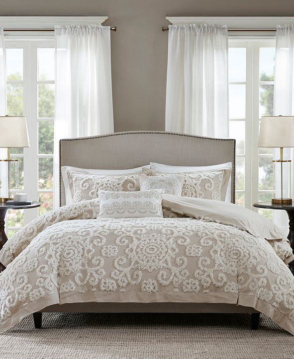 Harbor House Suzanna Taupe Duvet Cover Sets & Reviews Bedding Collections Bed & Bath Macy's