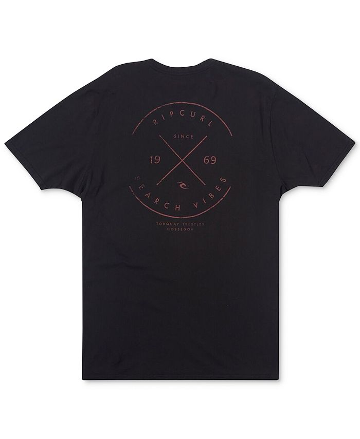 Rip Curl Men's Corners Heritage Logo-Print T-Shirt - Macy's