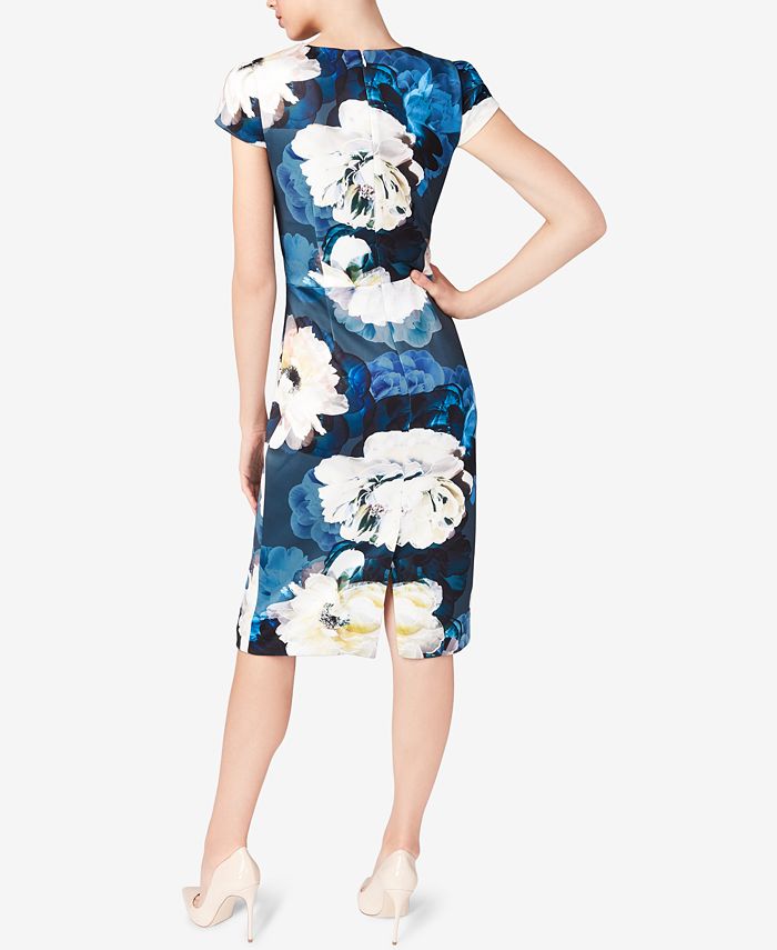 Betsey Johnson Floral-Print Scuba Dress - Macy's