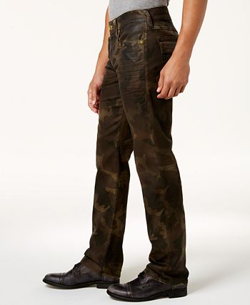 True Religion Men's Ricky Straight-Fit Camouflage Jeans & Reviews ...