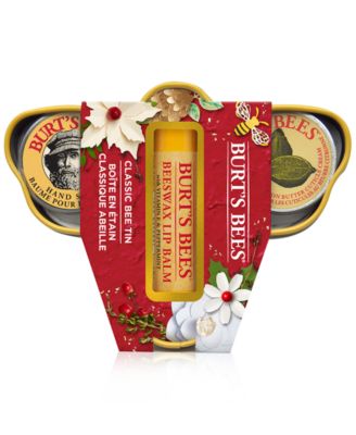 Burt's Bees - 3-Pc. Classic Bee Tin Holiday Gift Set