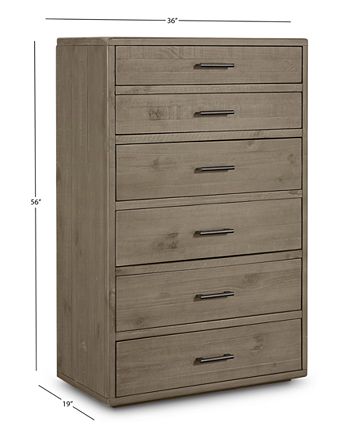 Furniture - Brandon 6 Drawer Chest, Created for Macy's