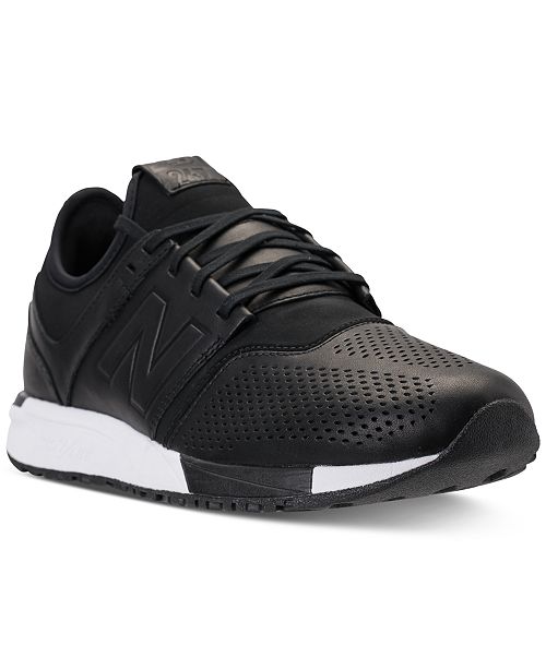 New Balance Men S 247 Leather Casual Sneakers From Finish Line