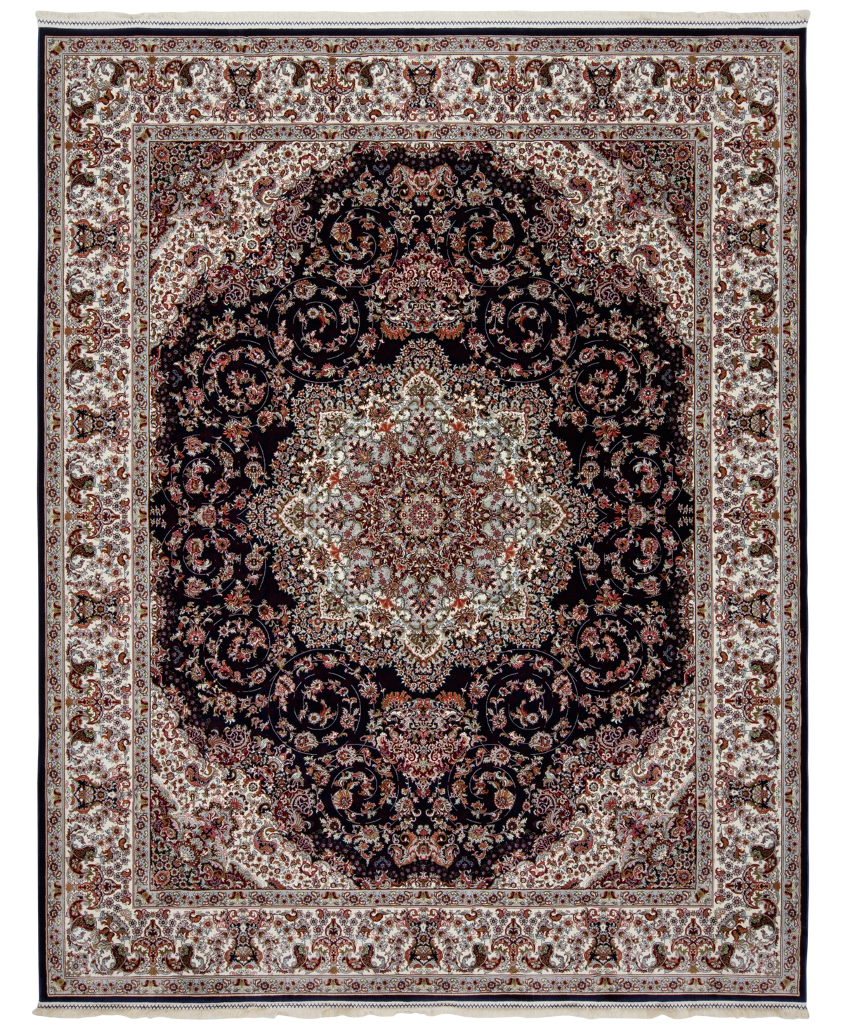 Kenneth Mink Closeout! Persian Treasures Shah 4' X 6' Area Rug In Navy