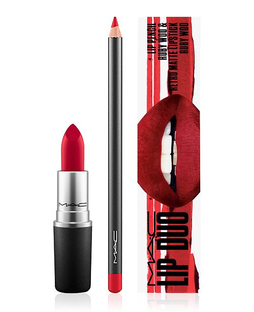MAC Ruby Woo Lip Duo & Reviews Makeup Beauty Macy's
