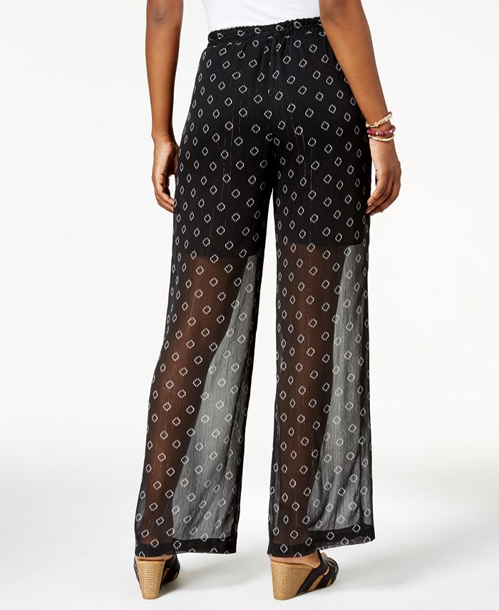 macy's petite palazzo pants