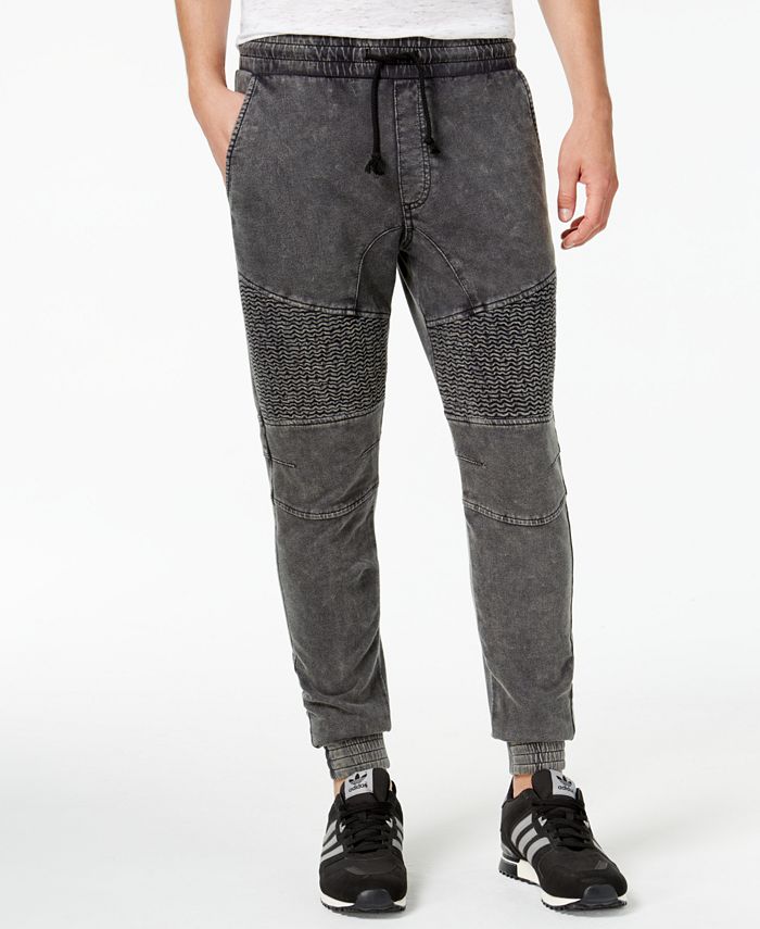 American Rag Men's Acid Wash Knit Jogger Pants, Created for Macy's ...