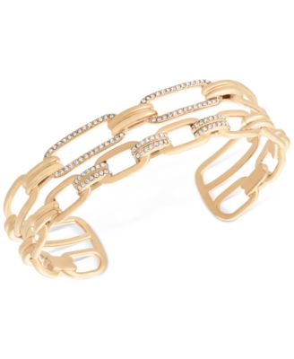 michael kors pave link bracelet