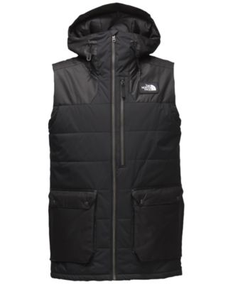 northface hooded vest